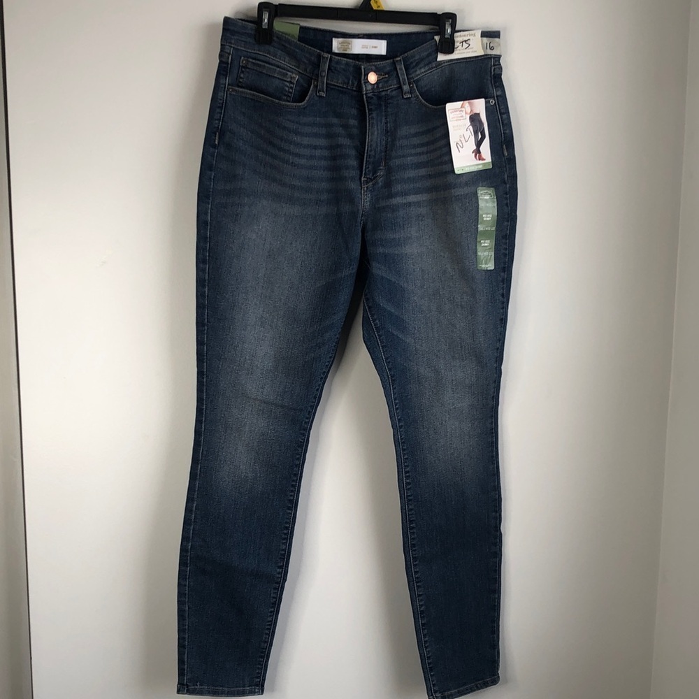 Signature by Levi Strauss Blue Skinny Jeans